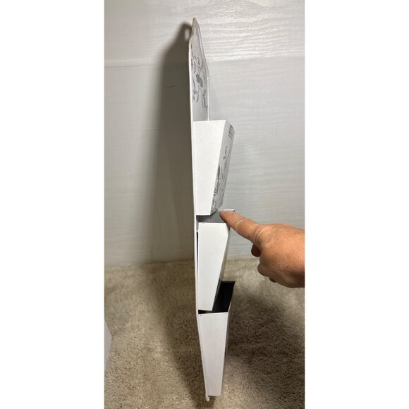 Metal Wall Organizer For Letters Bills & Misc Blue Floral Design - Picture 6 of 10